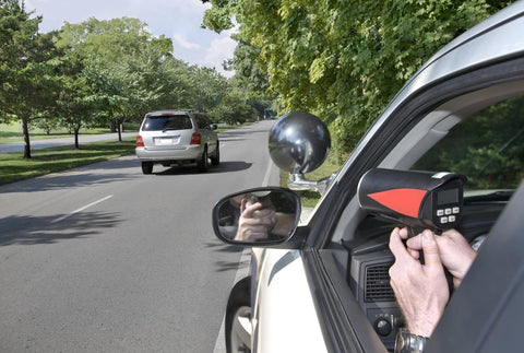 what band do police radars use