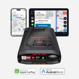 Escort Drivesmarter app works with apple carplay and android auto