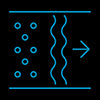 filtering icon blue