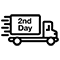 2nd Day shipping icon
