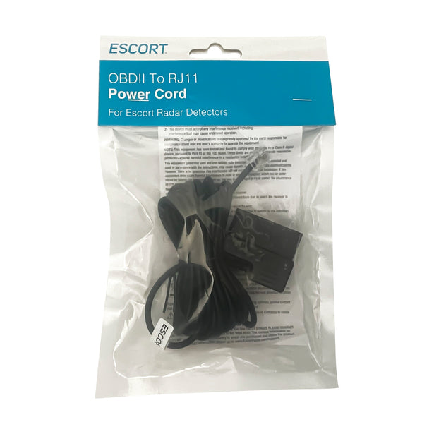 Easy Hardwire Kit - OBDII to RJ11 Cable Cords ESCORT