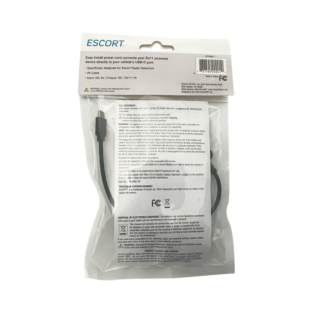 USB-C to RJ11 Cable Cords ESCORT