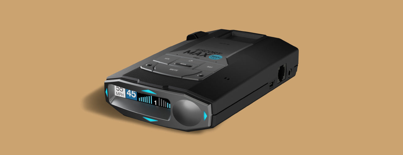 Escort MAX 360c MKII portable radar detector slider gallery image