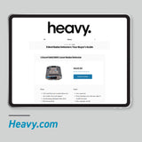 escort heavy media mention panel image of website