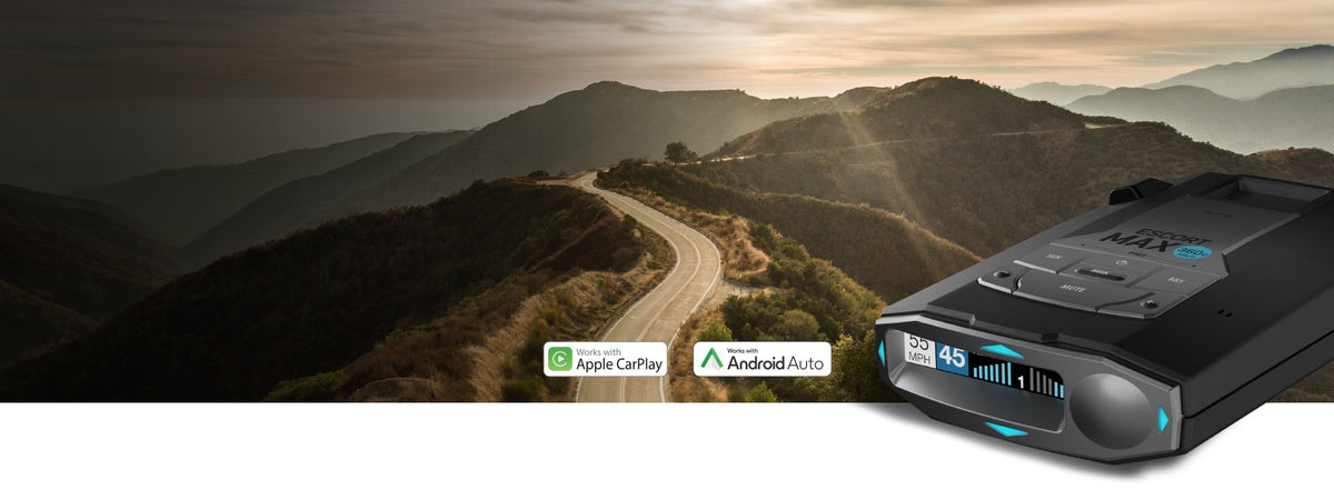 MAX 360c MKII Escort Radar Detector desktop banner