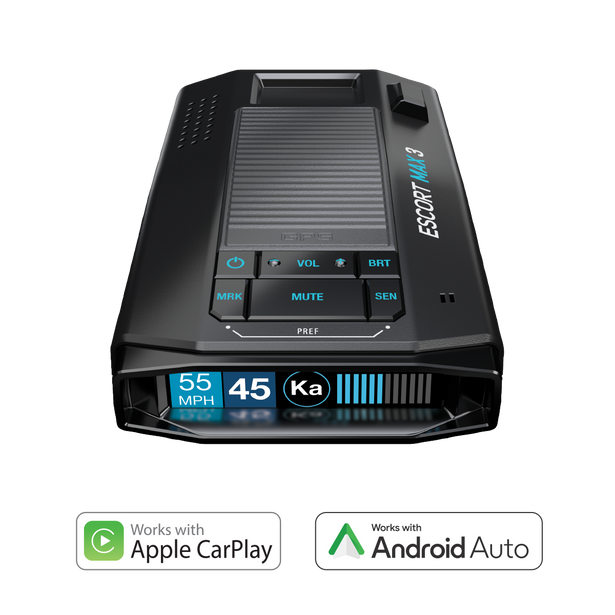 MAX 3 Escort Radar Detector 