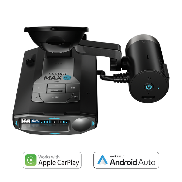 ESCORT MAX 360c MKII and M2 Radar Detector Bundle - EscortRadar