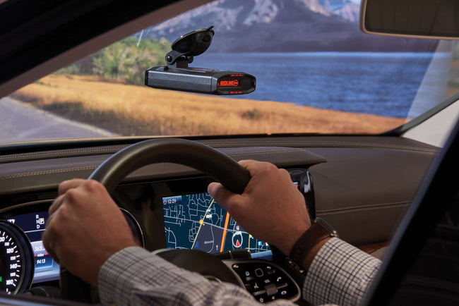 ESCORT Redline 360c Mounted Windshield Driver Slide Image