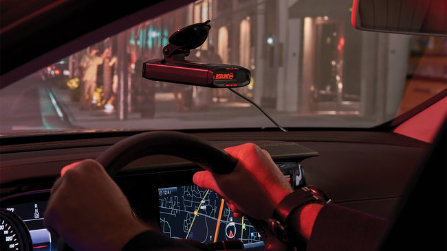 ESCORT Redline 360c Mounted Windshield Night Drive Slide Image